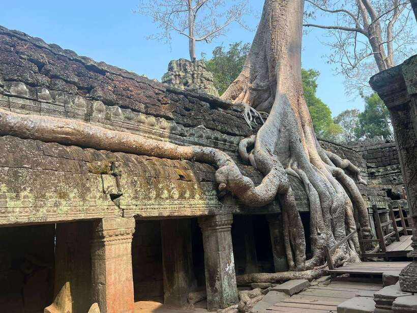 1-Day Angkor Wat Private Tour with Spanish Tour Guide. - The Bayon and its stone faces