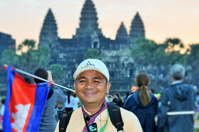 2-D Angkor temple tour with one sunrise in A/C vehicle and guide. - Day one: Ta Prohm, Pre Rup, and the Banteay temples