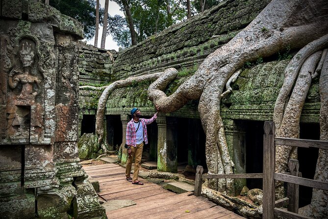 2 Day Angkor Wat Kulen Mountain Beng Mealea Floating Village Tour - Beng Mealea, where the forest takes over