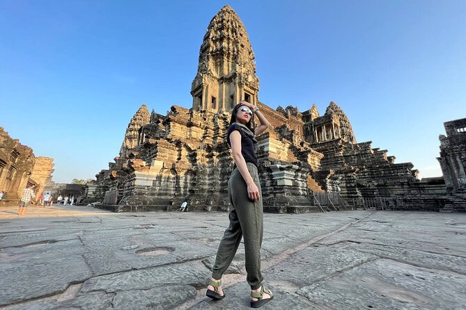 2-Day Angkor Wat Tour with Banteay Srei and Floating Village - Preah Khan and the long ride to Banteay Srei