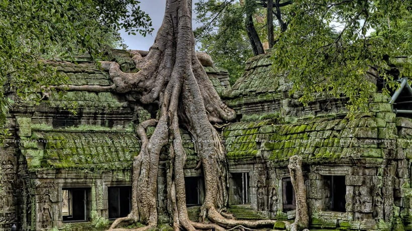 2-Day Angkor Wat With Small, Big Circuit & Banteay Srei Tour - Ta Nei and Angkor Thom’s stone faces