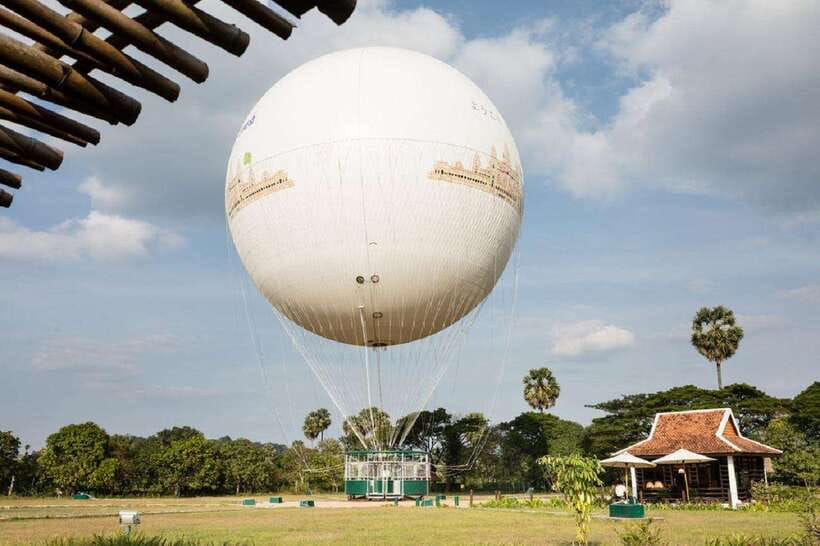 Angkor Balloon Sunrise or Sunset ride and Pick up/Drop off - Is $43 a fair price?