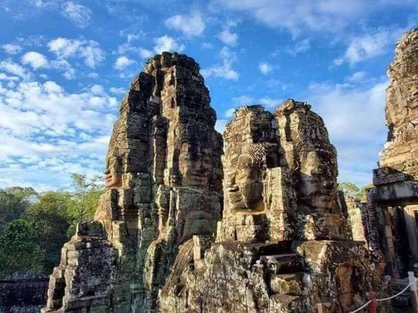 Angkor Cycling Tour - Bakheng Hill, the South Gate, and Angkor Thom’s wall