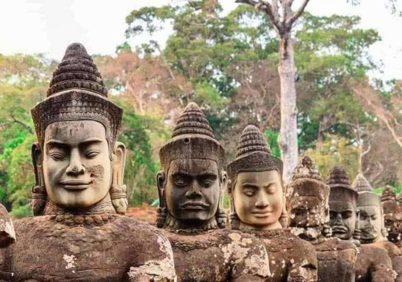 Angkor Cycling Tour - Ta Prohm and the final 12 kilometres