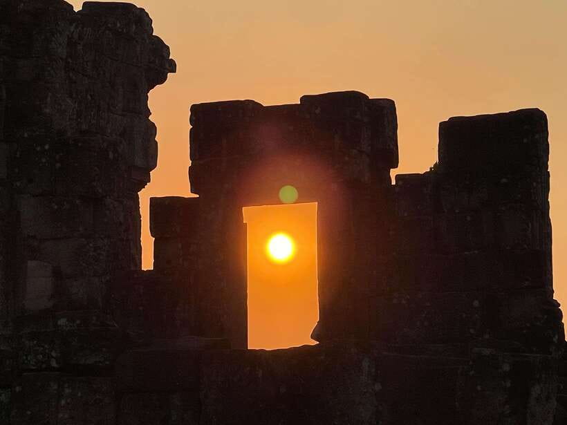 Angkor Highlights and Sunset Tour - Preah Khan, a longer and quieter final temple visit