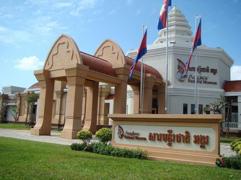 Angkor National Museum Ticket with Tuk-Tuk Pick-Up - Arriving by tuk-tuk from your hotel