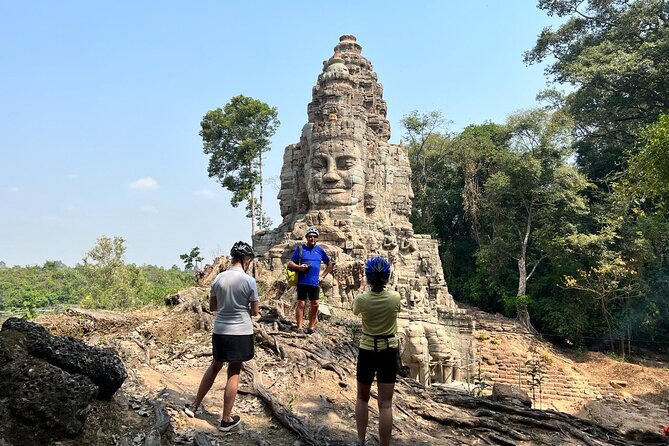 Angkor Sunrise Bike Tour with Lunch Included - Angkor Wat before the bikes come out