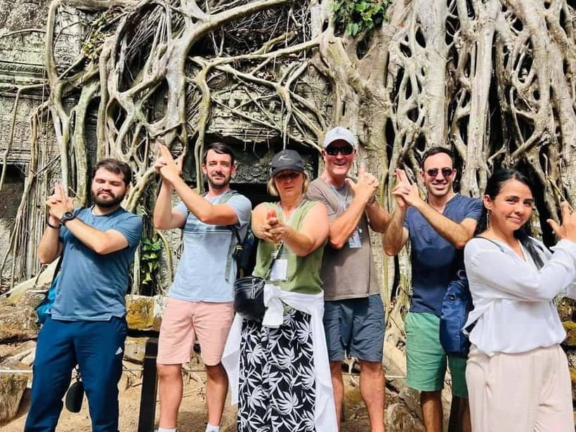 Angkor Sunrise or Sunset Tour (includes breakfast or lunch) - Ta Prohm: roots, ruins, and movie fame