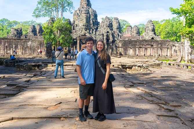 Angkor Sunrise Vespa Tour / Tuk Tuk or Car - Angkor Thom and Bayon’s stone faces