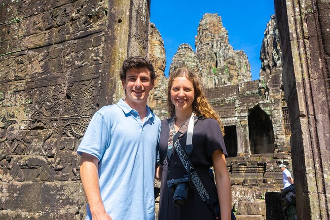Angkor Sunrise Vespa Tour / Tuk Tuk or Car - Ta Prohm and the tree-covered ruins