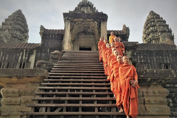 Angkor Temple Tour with Sunset - Small Group - Ta Prohm delivers the famous tree-root view