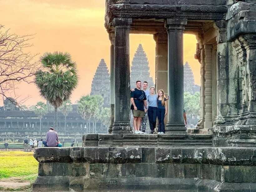 Angkor Wat 1 Day with Sunrise Combined tour with (Tuk Tuk) - Three quieter temples before lunch