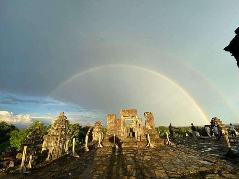 Angkor Wat, Angkor Thom, and Ta Prohm Day Trip with Sunset - Bayon’s stone faces