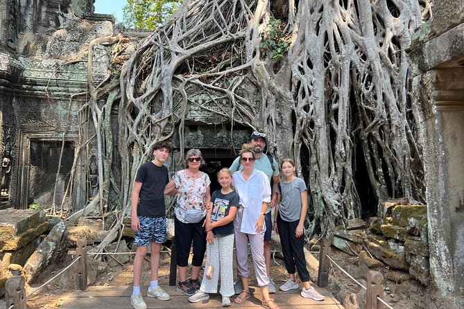 Angkor Wat Bike Tour with Lunch Included - Ta Prohm closes the temple circuit