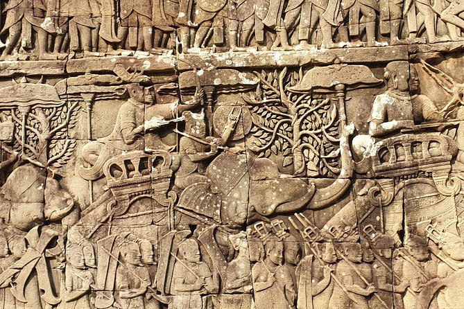 Angkor Wat Full Day Tour in Siem Reap Small-Group - Bayon’s stone faces reward a slow look