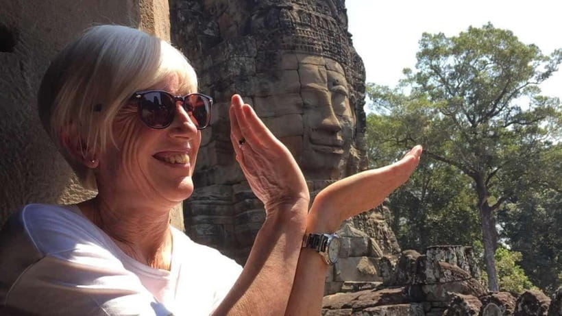 Angkor Wat: Highlights and Sunrise Guided Tour - Angkor Thom and the faces of Bayon