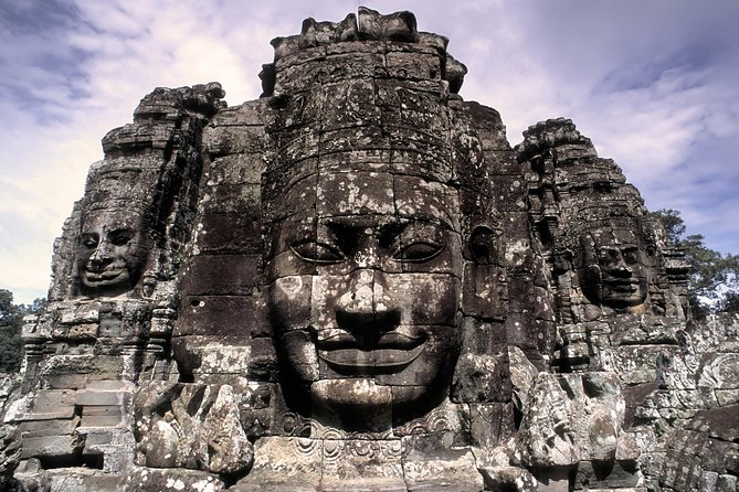 Angkor Wat Private Day Tour from Siem Reap - Bayon Temple and its many stone faces