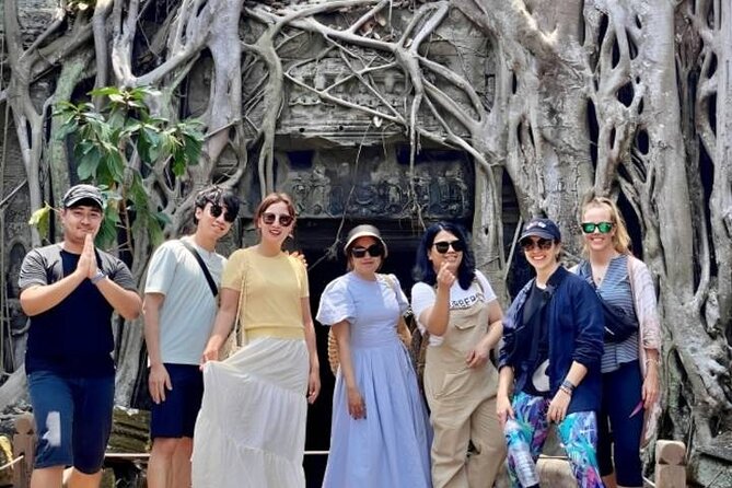 Angkor Wat Sunrise & 3 Main Temples with Breakfast – Small Group - Ta Prohm brings the famous jungle atmosphere
