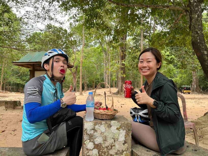Angkor Wat Sunrise Bike Tour With Lunch Included - 4:30 am pickup and the first look at Angkor Wat
