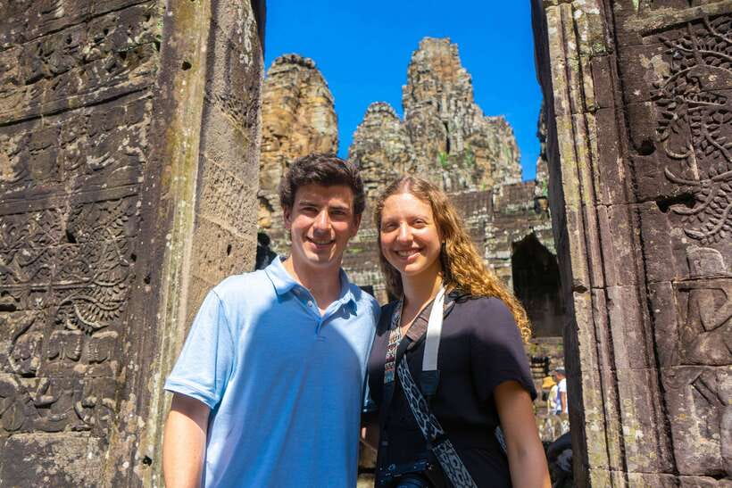 Angkor Wat Sunrise Private Tuk-Tuk Guided Tour - Bayon and its many stone faces