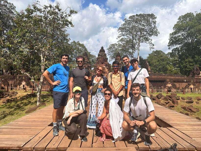 Angkor Wat Sunrise Shared Tours: Bayon-Ta Prohm-Banteay Srei - Ta Prohm, where trees claim the ruins