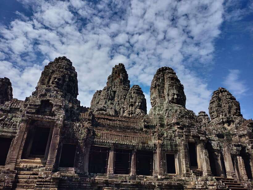 Angkor Wat Sunrise Shared Tours: Bayon-Ta Prohm-Banteay Srei - The countryside drive to Banteay Srei