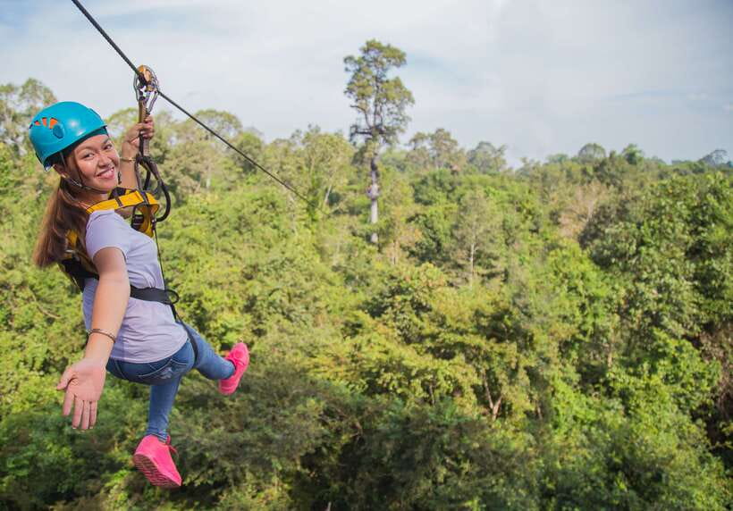 Angkor Zipline Eco-Adventure Canopy Tour - Choosing between the Silver and Gold courses
