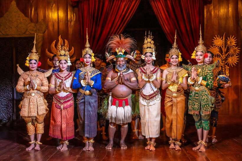 Apsara Theater Performance include dinner & Hotel pick up - A graceful introduction to Khmer culture