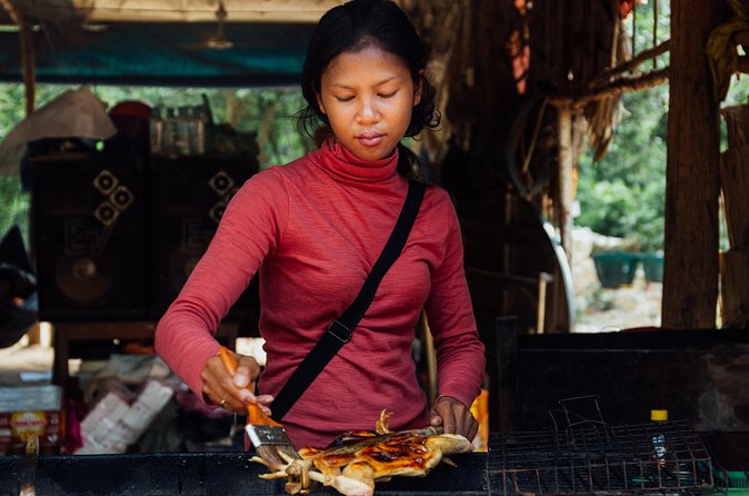 ATV Grand Tour - Riding through villages outside Siem Reap