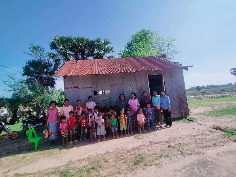 Back to Basics: Siem Reap Village Tour in Cambodia - Sharing lunch with a host family