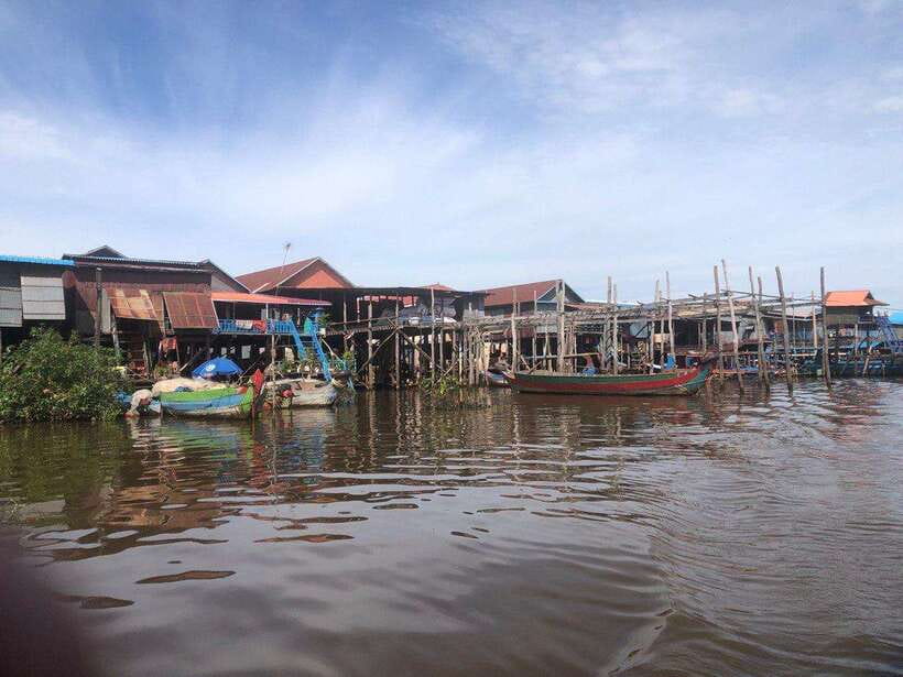 Beng Melea, Rolous Group & Kompong Phluk Floating Village - Kompong Phluk and the wide waters of Tonle Sap