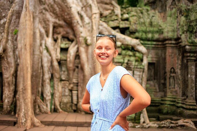 Best Temples Day Tour in Siem Reap with Sunset - Ta Prohm delivers the jungle atmosphere