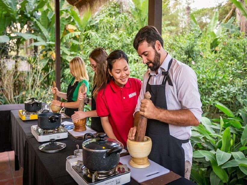 Cambodian Cooking Class - Cooking four Khmer dishes in a local home