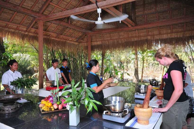 Cambodian Cooking Class from Siem Reap - Eating what you cook