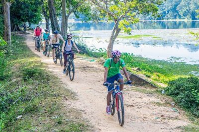 Cycle the Angkor Backroads with lunch / E-Bike or Tuk Tuk