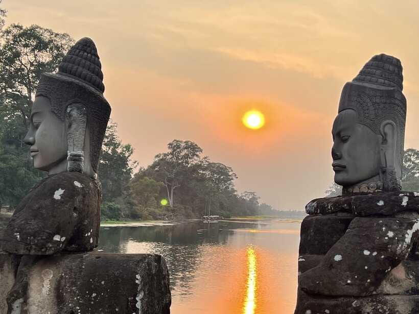 Explore Angkor Wat by Bike and Sunset - Guide Pok, group size, and the human side of the day