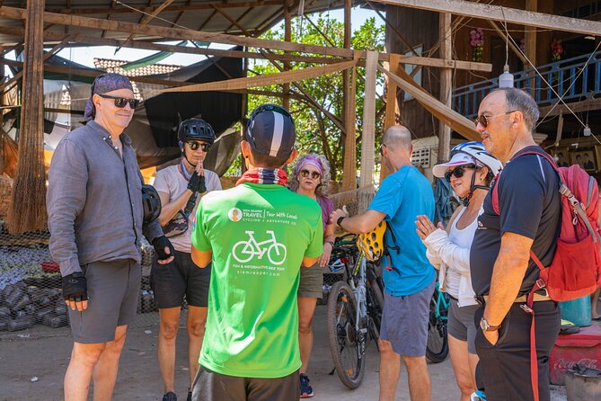 Floating Village Bike & Boat Sunset / E-Bike Available - Morning pickup and the Siem Reaper briefing