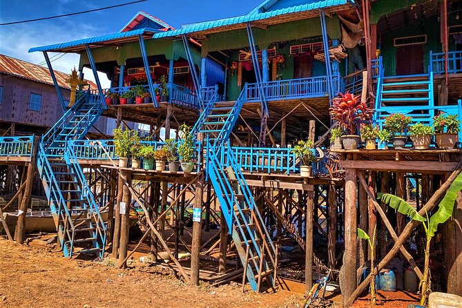 Floating Village-Mangrove Forest Private Tonle Sap Lake Boat Tour - Mangrove channels by traditional paddle boat