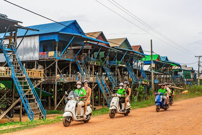 Floating Village Sunset Boat Vespa Tour / Tuk Tuk Available - What the $54 price covers