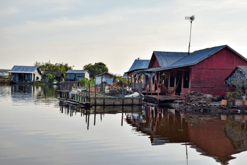 Floating Village Tour with Khmer Meal & Beer - Sunset on Tonle Sap