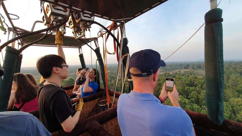 From Krong Siem Reap: Angkor Hot Air Balloon Ride w/ Pickup - The pickup from Krong Siem Reap