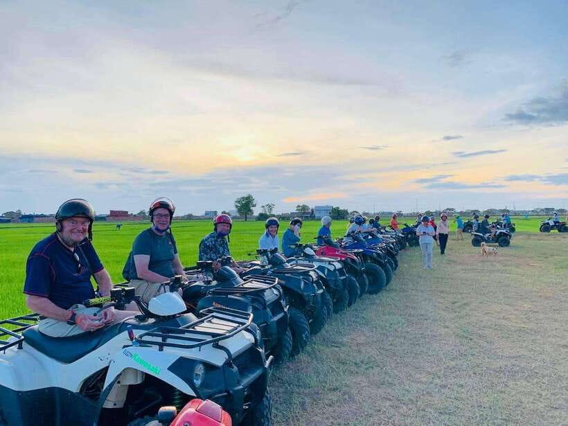 From Siem Reap: 02 Hours Quad Bike Tour in Countryside - Leaving Siem Reap for the rice fields