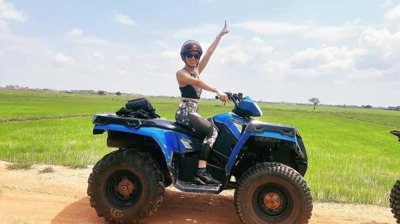 From Siem Reap: 02 Hours Quad Bike Tour in Countryside - The Cambodian Buddhist monastery stop