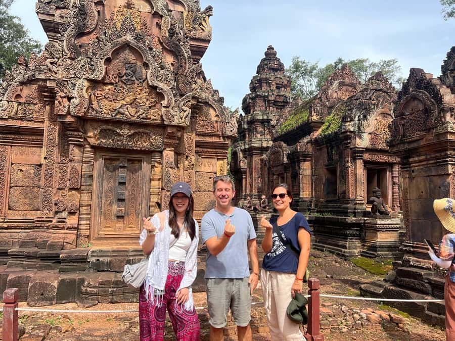 From Siem Reap: Banteay Srei Temple & Grand 5 Temple Tour - East Mebon and the memory of a great reservoir