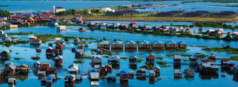 From Siem Reap: Floating Village Tour by Boat - The flooded forest canoe ride from October to January