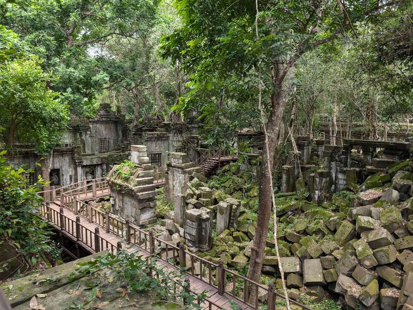 From Siem Reap: Koh Ker and Beng Mealea Private Day Tour - Three hours among Koh Ker’s stone monuments