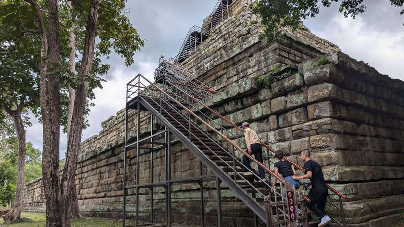 From Siem Reap: Koh Ker and Beng Mealea Private Day Tour - The road from Siem Reap through rural Cambodia