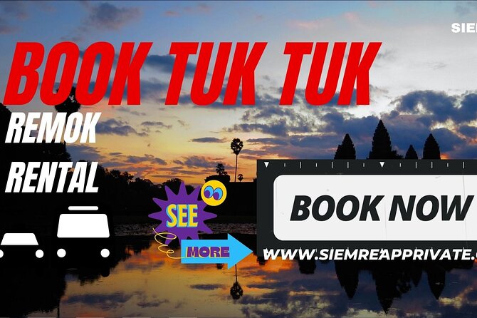 Full-Day Angkor Temple Discovery with Banteay Srei by Tuk-Tuk - Key points at a glance