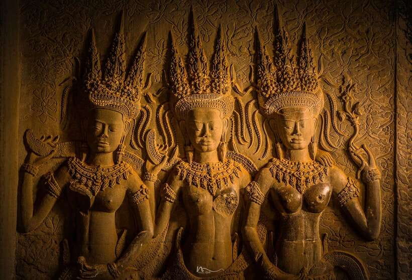Full-Day Angkor Wat Sunrise and Sunset Private Tour - Bayon, the face towers of Angkor Thom