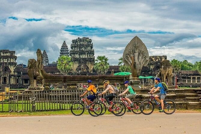 Full-Day Guided Bicycle Tour in Angkor Wat Temple - Key points about this Angkor cycling day